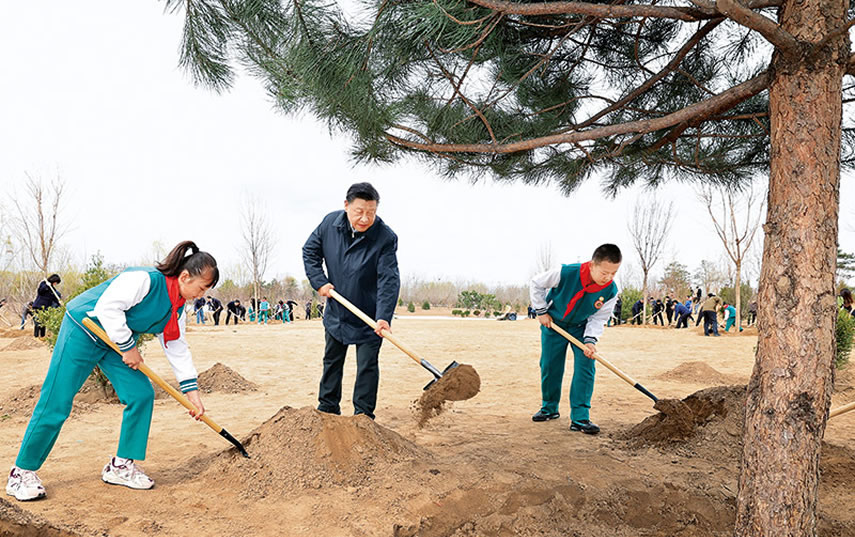 習近平：努力建設人與自然和諧共生的現(xiàn)代化